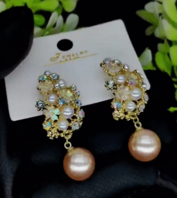pearls Tree Earrings