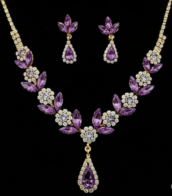 Purple Necklace Set - Image 2
