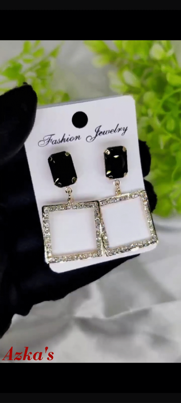 Square Dangle Earrings